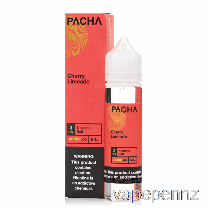 Cherry Limeade - Pacha - 60mL 0mg VAPE NZ